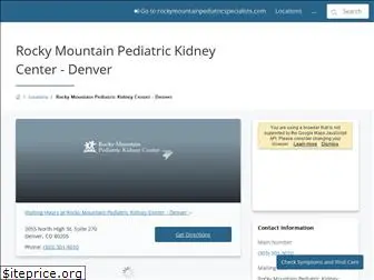 rockymountainkidskidneys.com