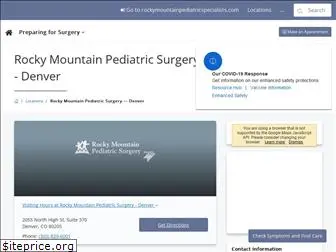 rockymountainkidssurgery.com