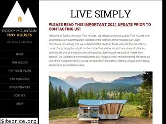 rockymountaintinyhouses.com