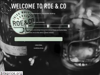 roeandcowhiskey.com