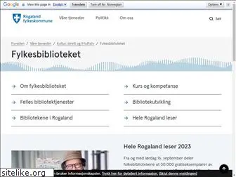 rogalandfylkesbibliotek.no