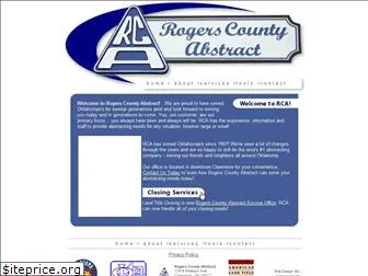 rogerscountyabstract.com