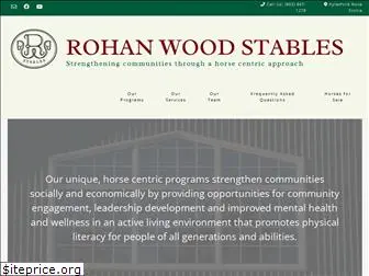 rohanwoodstables.com