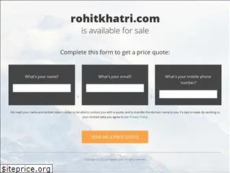 rohitkhatri.com