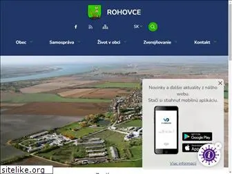 rohovce.sk