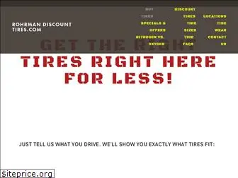 rohrmandiscounttires.com