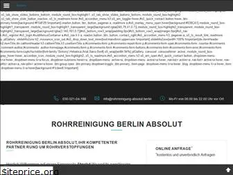 rohrreinigung-absolut.berlin