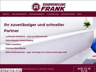 rohrreinigung-frank.de