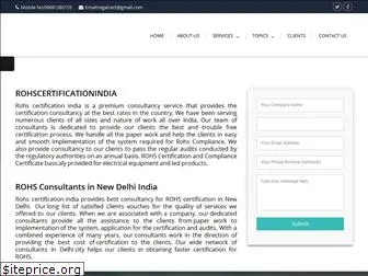 rohscertificationindia.com