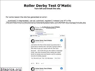 rollerderbytestomatic.com
