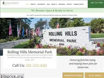 rollinghillsmemorialpark.com