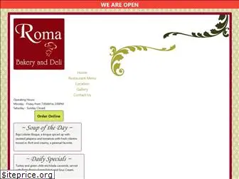 romabakeryanddeli.com