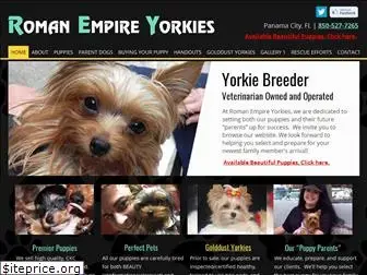 romanempireyorkies.com