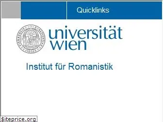 romanistik.univie.ac.at