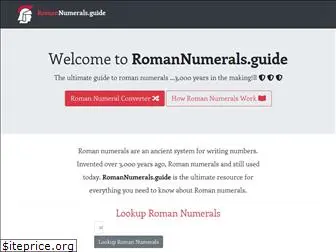 romannumerals.guide