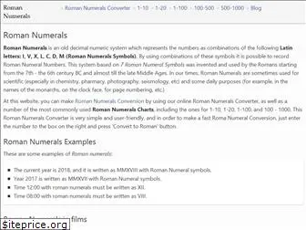 romannumerals.org