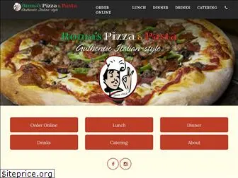 romaspizzacarmichael.com