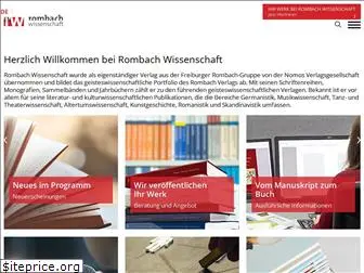 rombach-wissenschaft.de