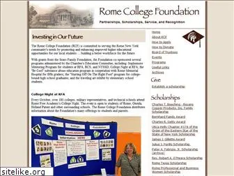 romecollegefoundation.com