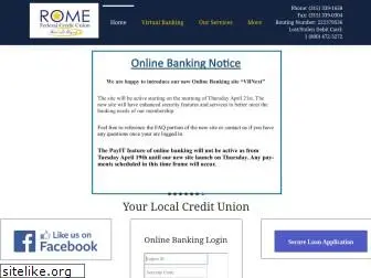 romefcu.com