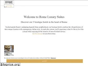 romeluxurysuites.com