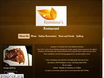 rominnasrestaurant.com