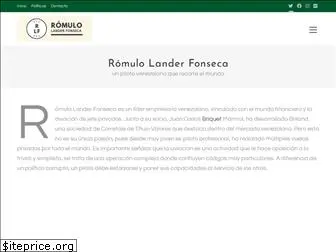romulolanderfonseca.com
