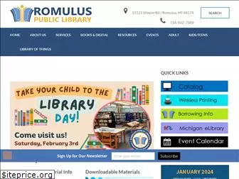 romuluslibrary.org