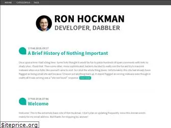 ron.hockman.org