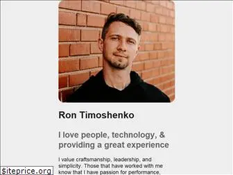ronaldtimoshenko.com