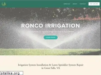 roncoirrigation.com