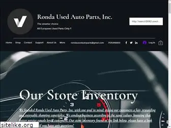 rondaautoparts.com