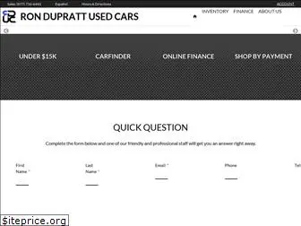 ronduprattusedcars.com