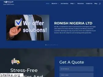 ronishlogistics.com