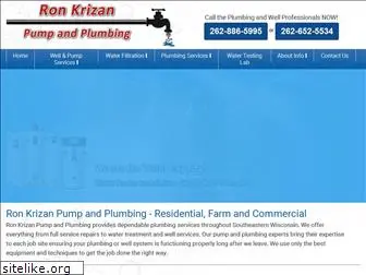 ronkrizanpumpandplumbing.com