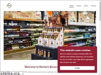 ronniesbeverage.com