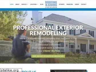 roofingandsidingofcapecod.com