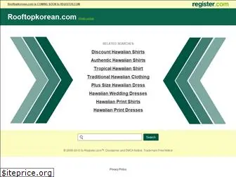 rooftopkorean.com
