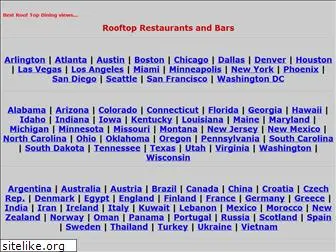 rooftoprestaurants.com