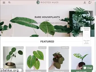 rootedhues.com