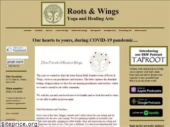 rootsandwingshealingarts.com