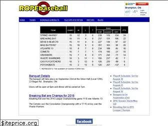 ropebaseball.com