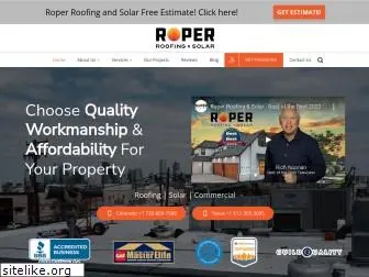 roperroofingandsolar.com