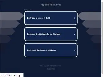 ropesforless.com