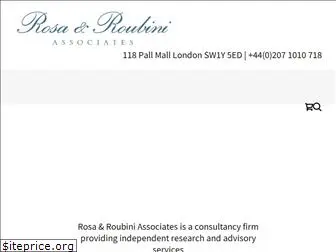 rosa-roubini-associates.com