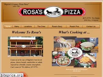 rosaspizzabigfork.com