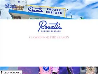 rosatisfrozencustard.com