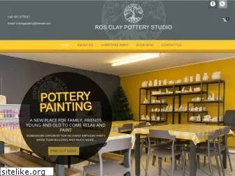 rosclaypottery.com