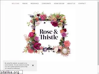 roseandthistle.com