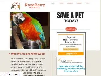 roseberrybirdrescue.org